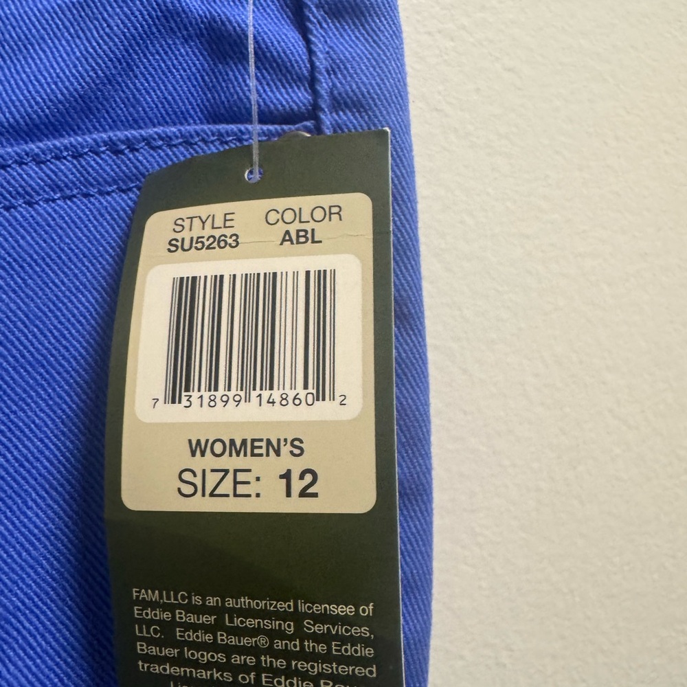 *Eddie Bauer Women's Blue Ankle Jeans - Picture 4 of 7